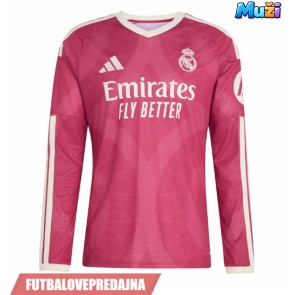 Lacne Muži Futbalové dres Real Madrid 2026-27 Dlhy Rukáv - Tretina